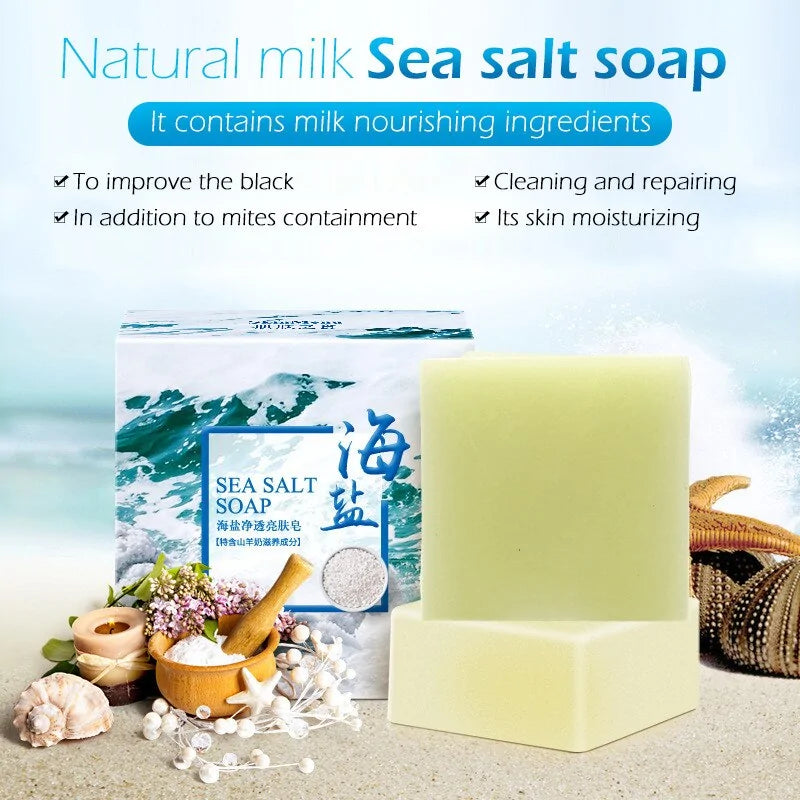 New Antiques Sea Salt Handmade Face Care Soap