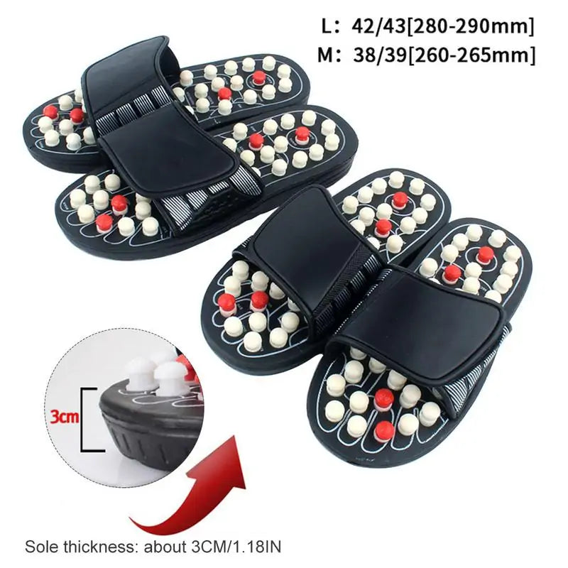 New Antique Acupressure Foot Massager Slippers